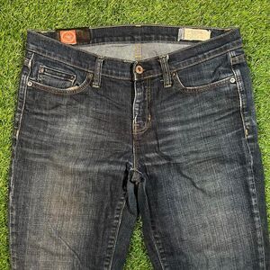 Gap 1969 women's bootcut dark wash denim jeans 2000's era mid waist size 8